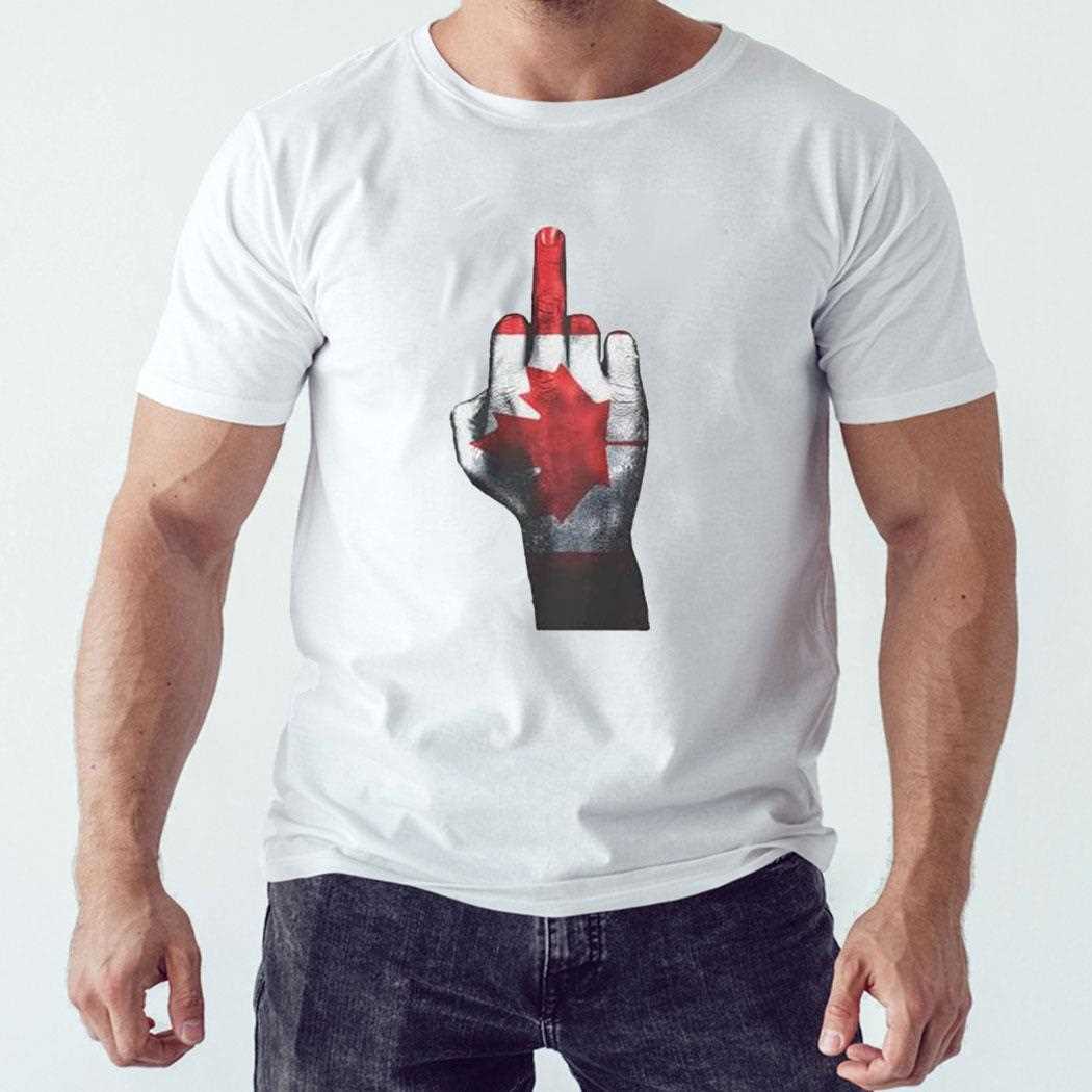 Hand Drawn Canada Flag Shirt