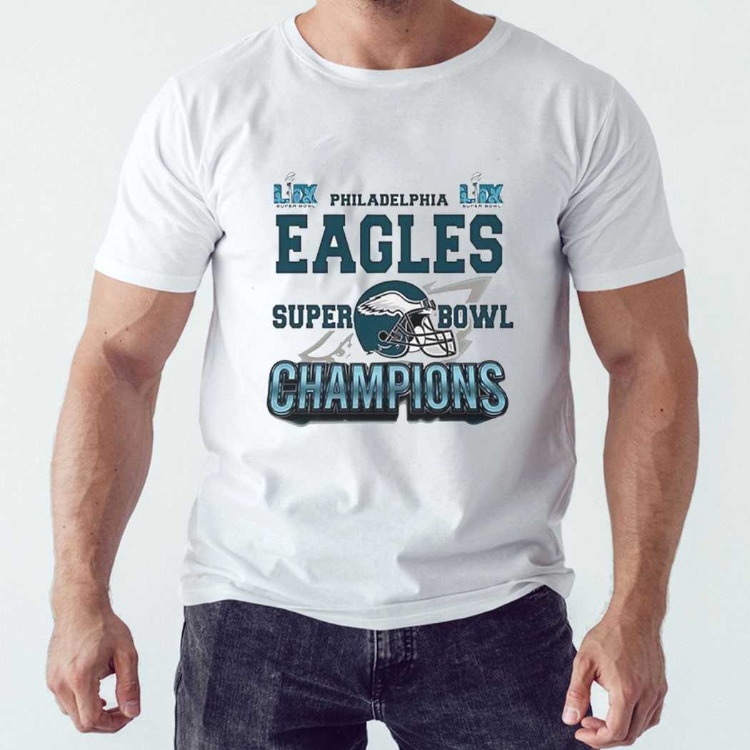 Nfc Super Bowl Lix Champions Philadelphia Eagles Shirt