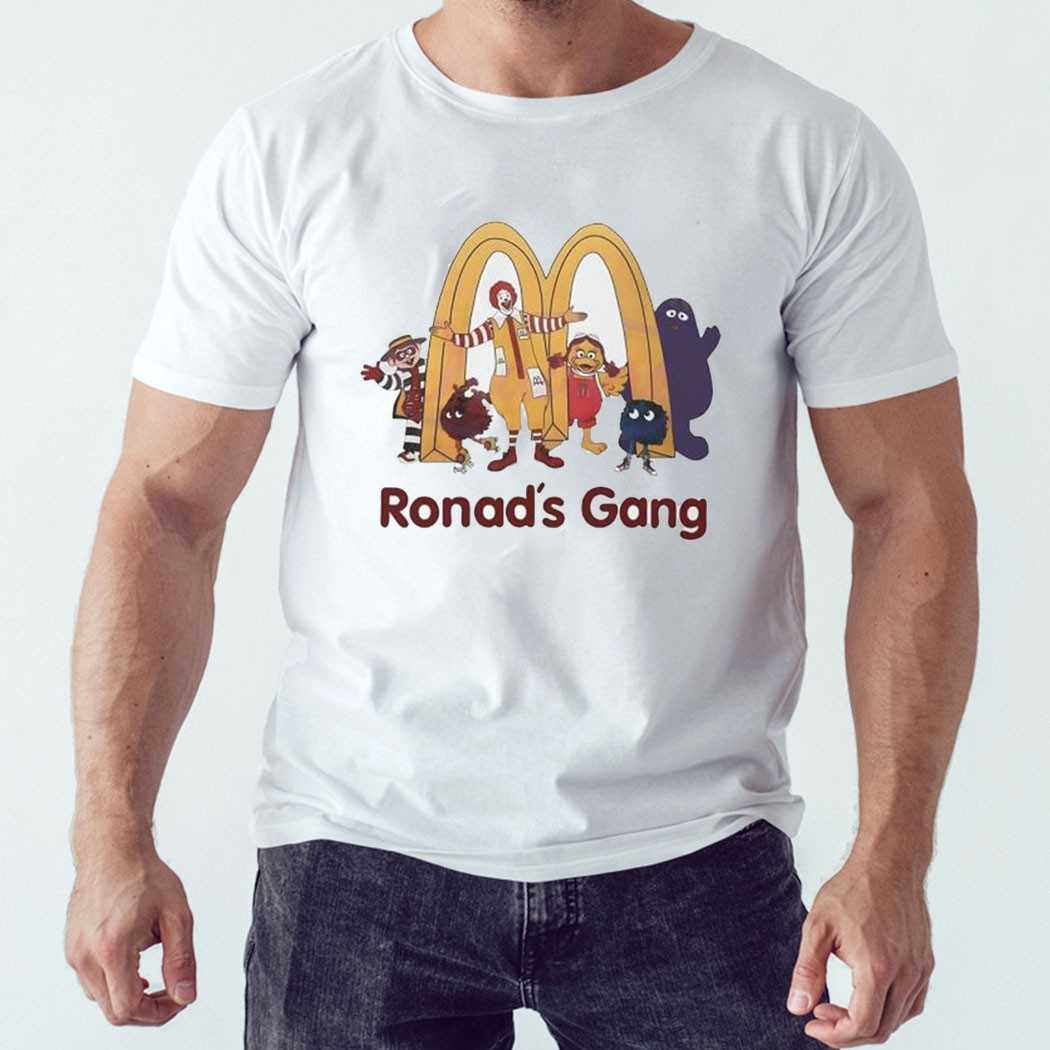 Ronalds Gang Mcdonald Logo Shirt Ronalds Gang Mcdonald Logo Shirt