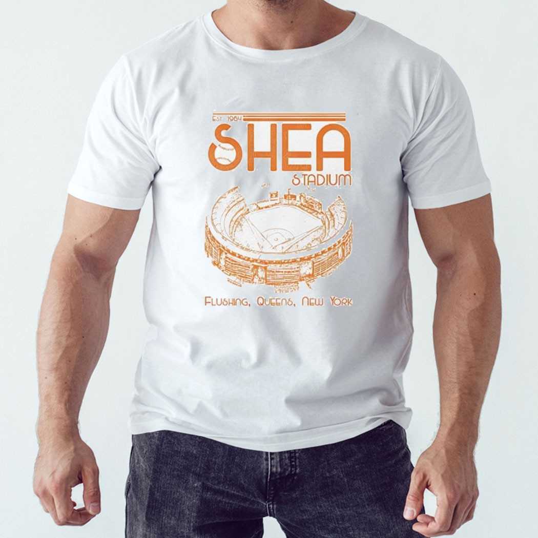 Shea Stadium Flusing Queens New York Baseball Est 1964 Shirt