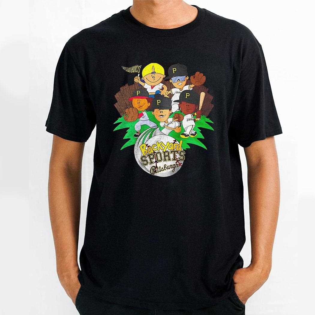 Backyard Sports Pittsburgh Pirates Shirt Backyard Sports Pittsburgh Pirates Shirt