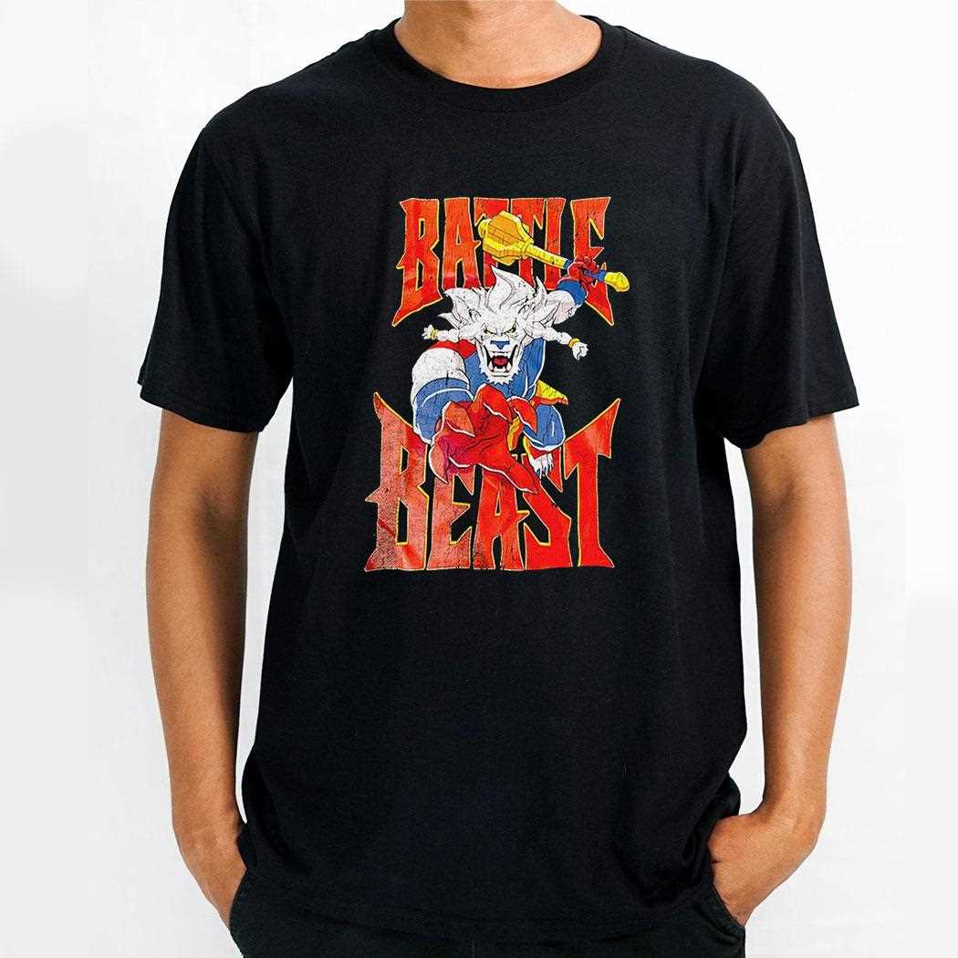 Battle Beast Rampaging Lion Warrior Shirt