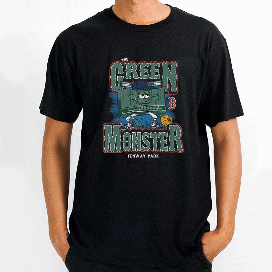 Boston Red Sox The Green Monster Fenway Park Shirt Boston Red Sox The Green Monster Fenway Park Shirt