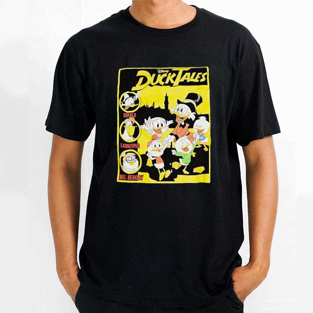 Ducktales Donald Launchpad Mrs Beakley Shirt