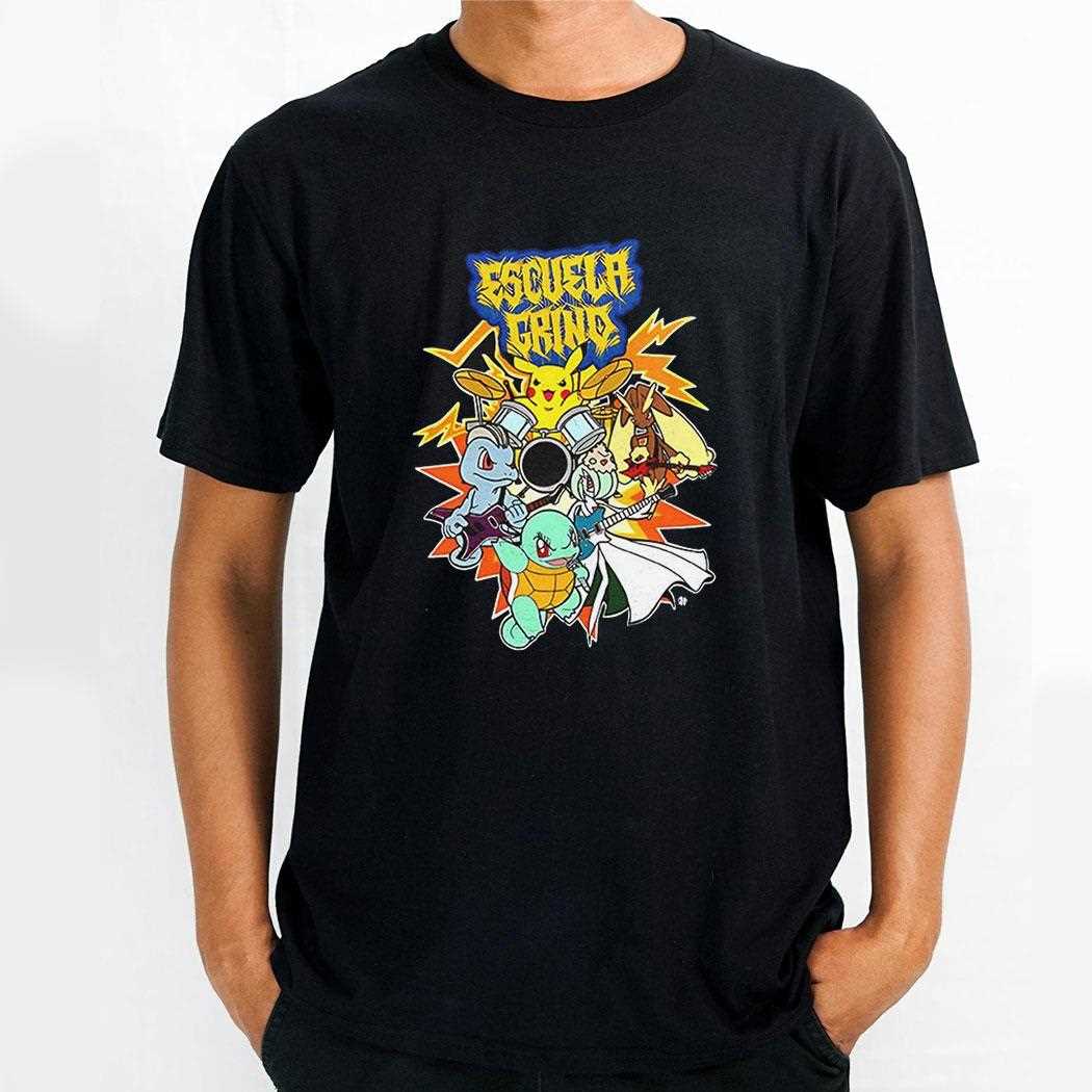 Escuela Grind Egxdmc Pokemon Shirt