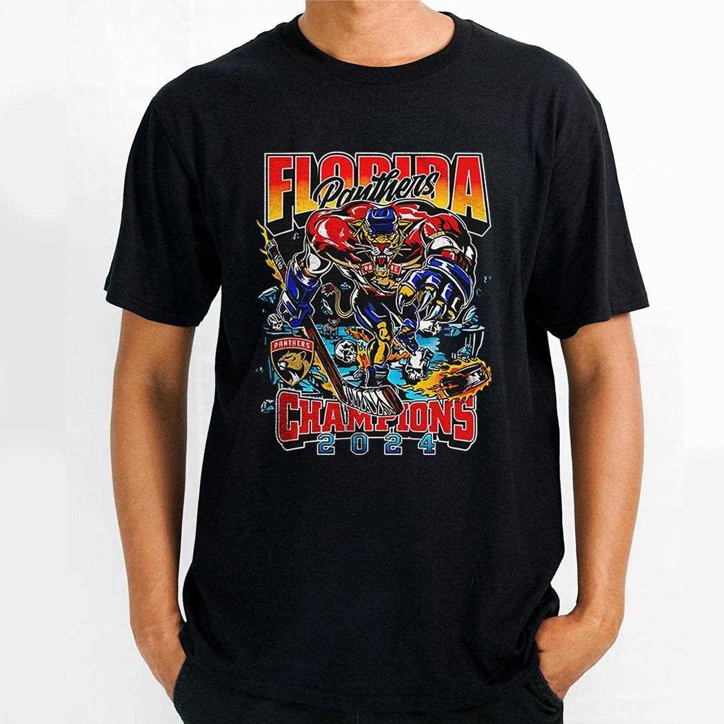 Florida Panthers X Warren Lotas Champion 2024 Shirt