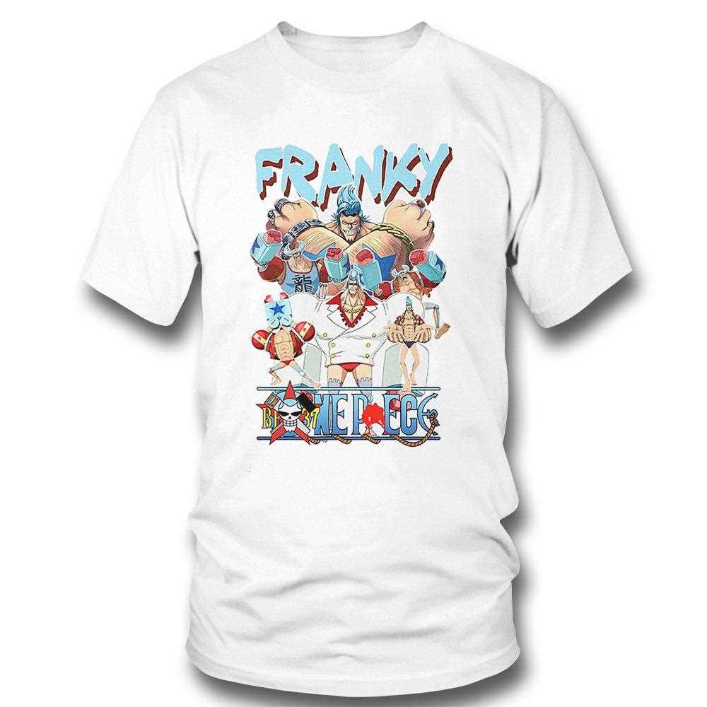 Franky One Piece Cartoon Graphic Shirt