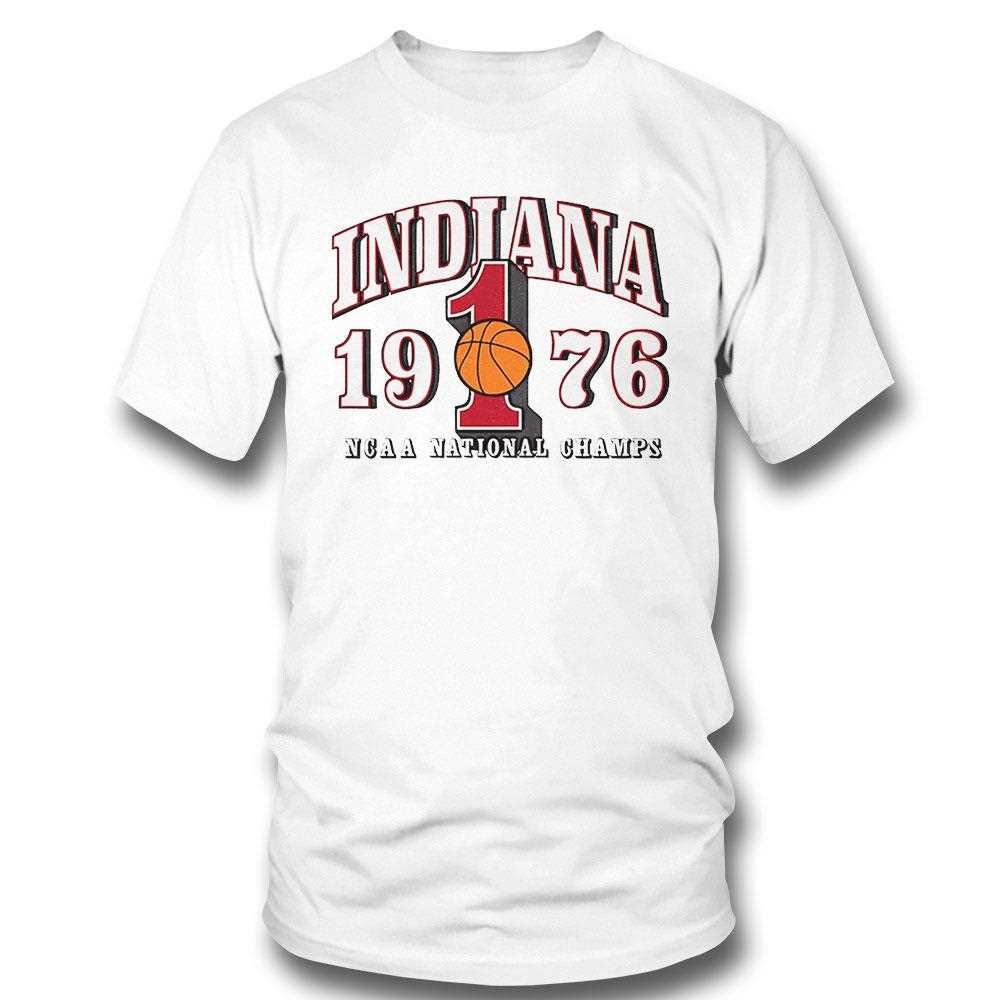 Indiana Hoosiers Ncaa National Champs 1976 Shirt