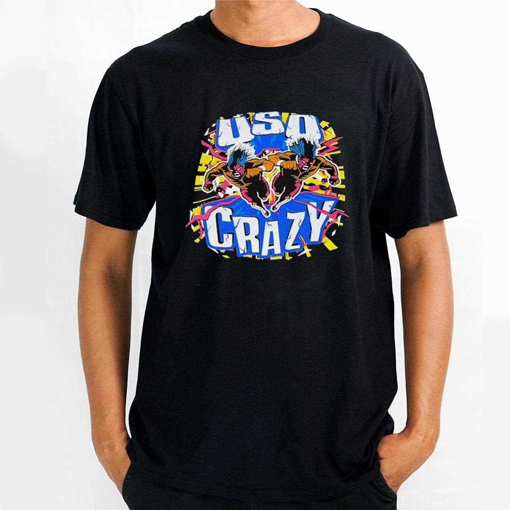 Jimmy Uso And Jey Uso Crazy Cartoon Shirt