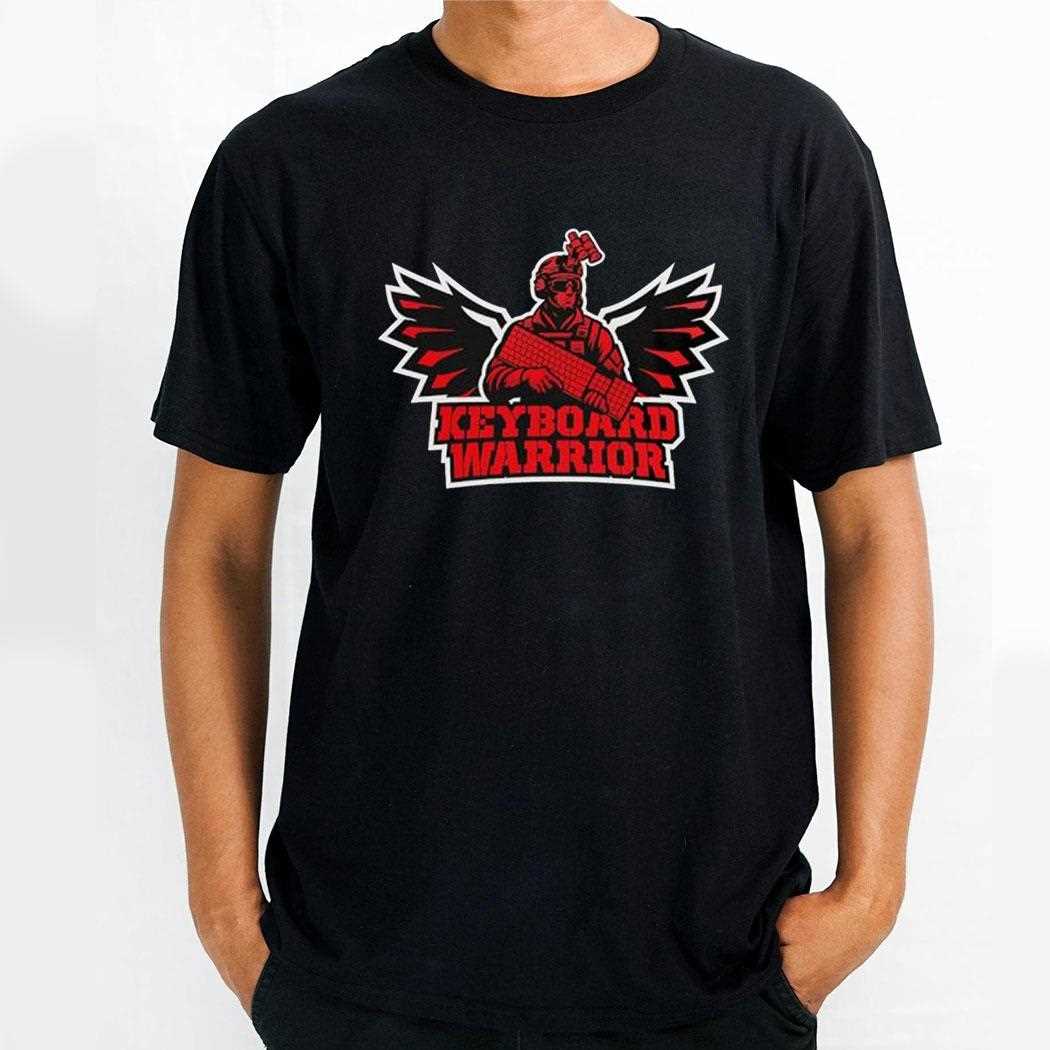 Keyboard Warrior Logo Shirt