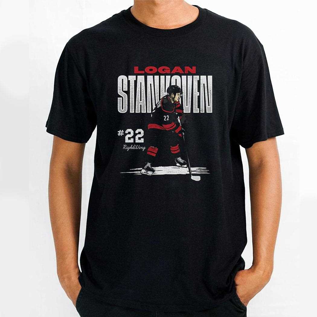 Logan Stankoven Carolina Hurricanes Nhl Hockey Poster Vintage Shirt