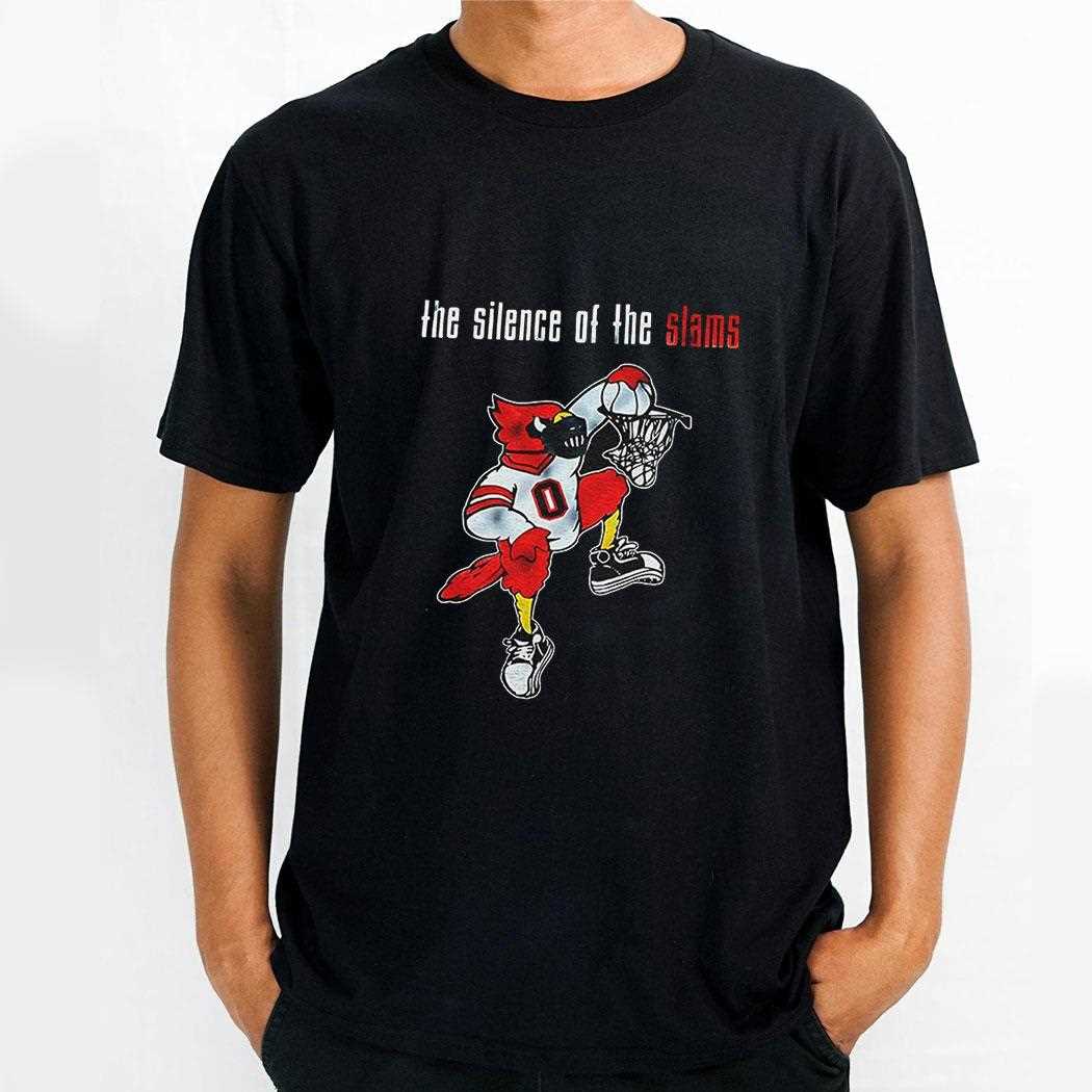 Louisville Cardinals The Silence Of The Slams Shirt Louisville Cardinals The Silence Of The Slams Shirt