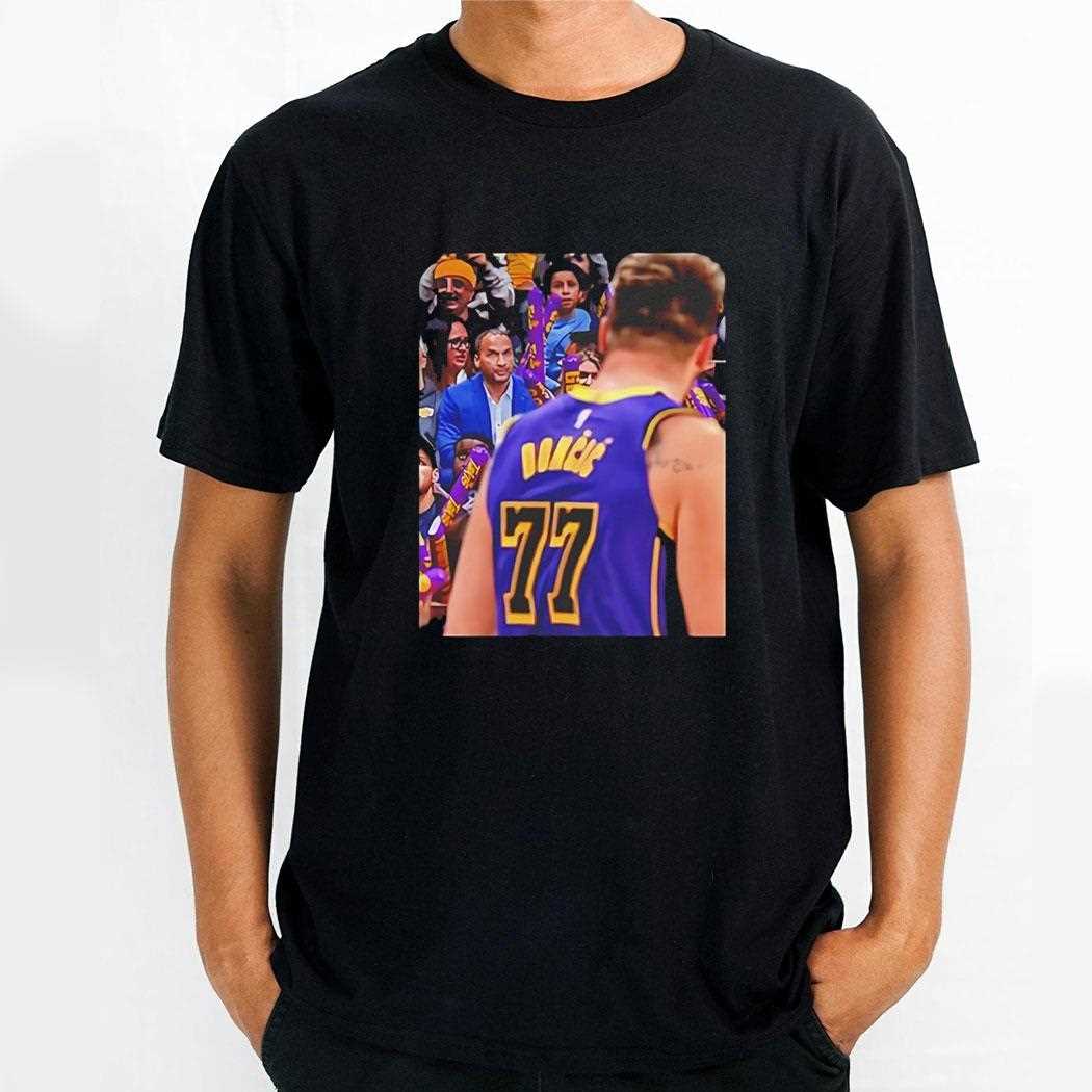 Luka Doncic Cerca Del Triple Doble Al Descanso Shirt