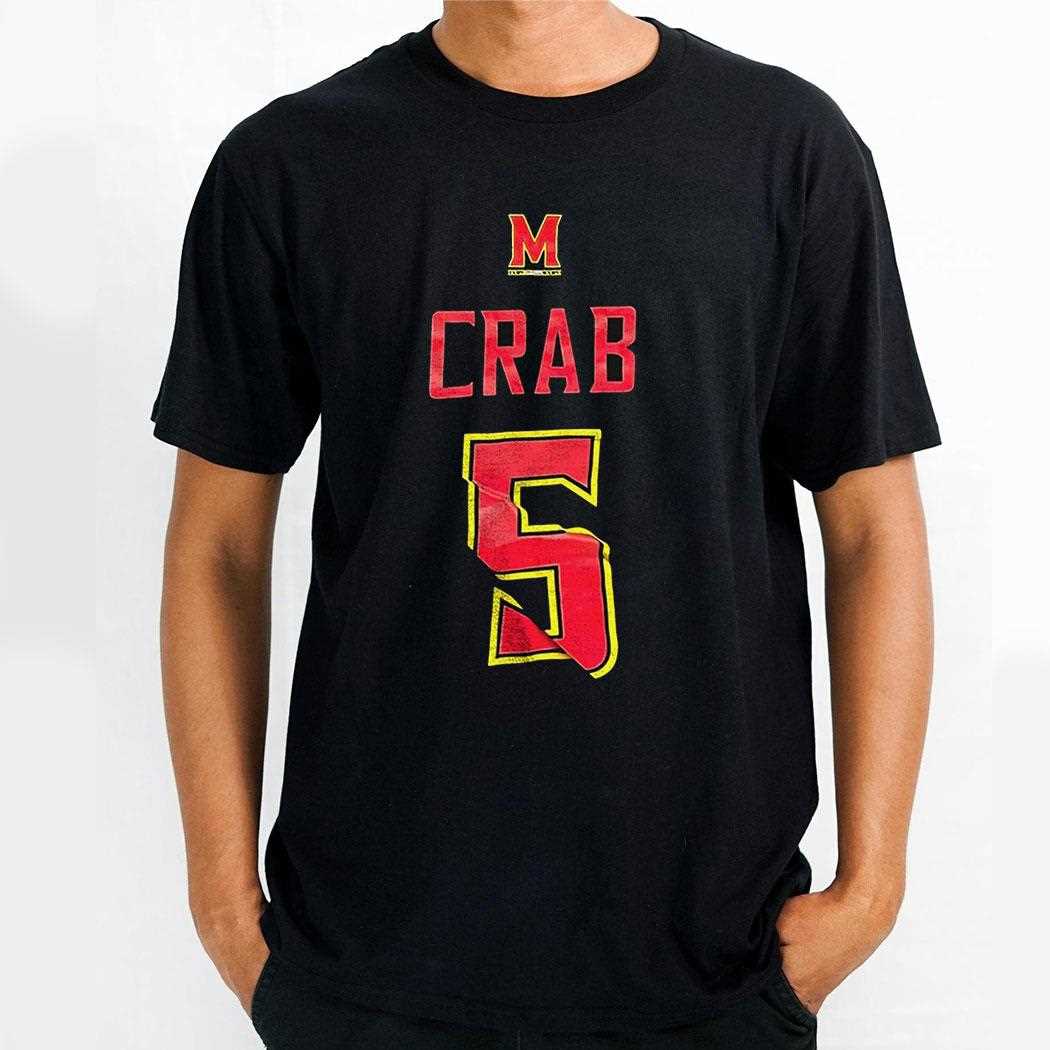 Maryland Terrapins Crab Number 5 Shirt