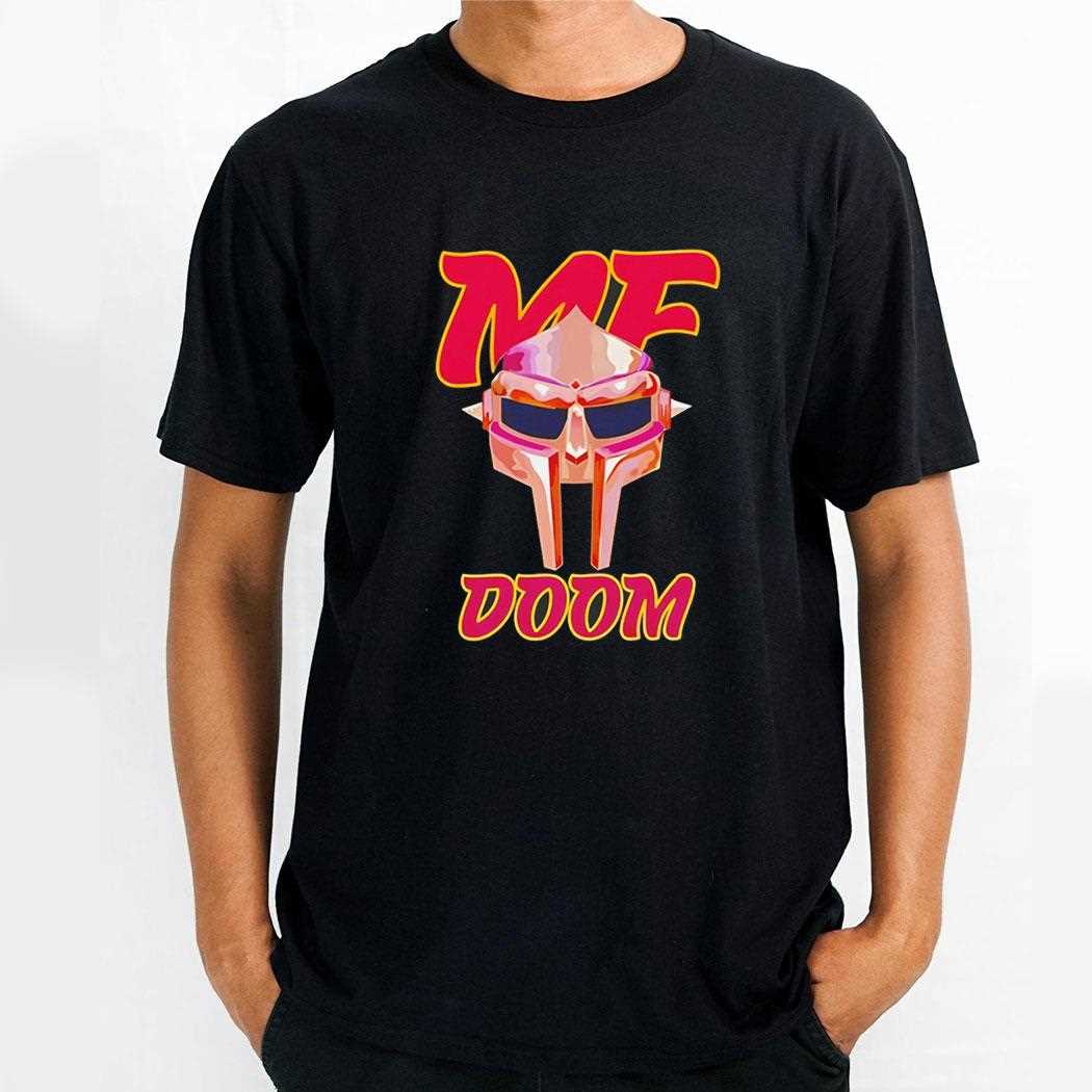 Mf Doom Tribute Mask Graphic Shirt