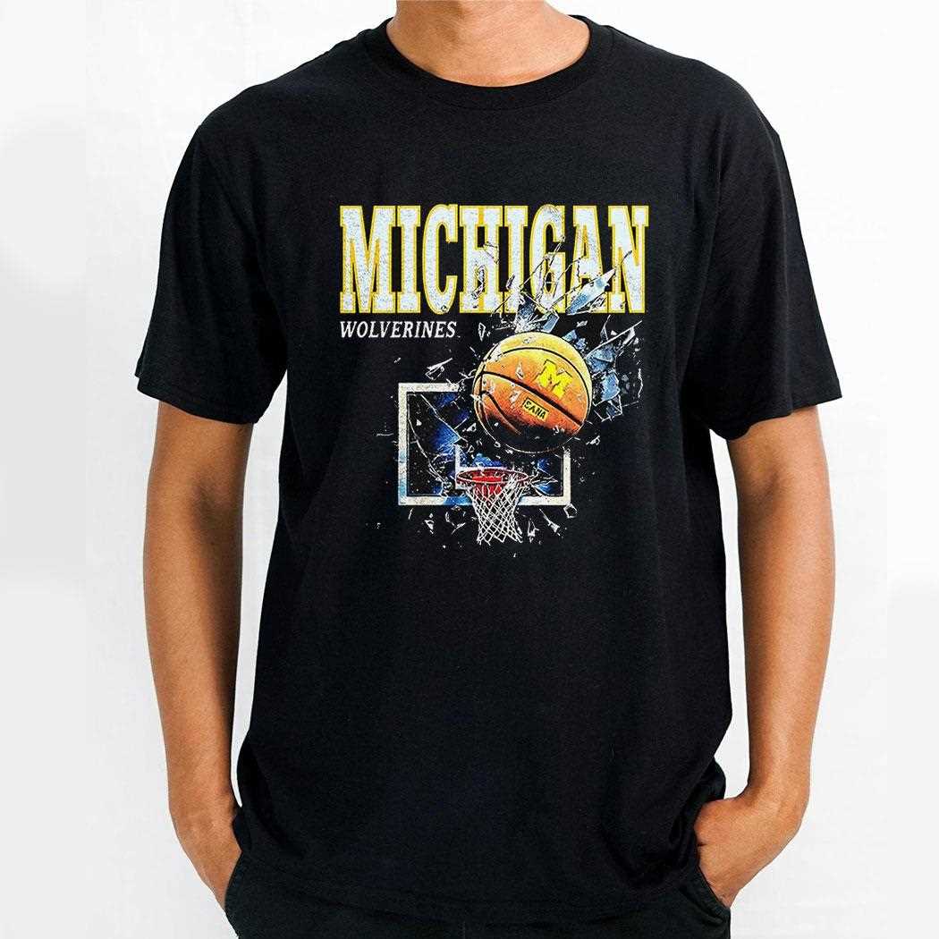 Michigan Wolverines Basketball Breakthrough Shirt