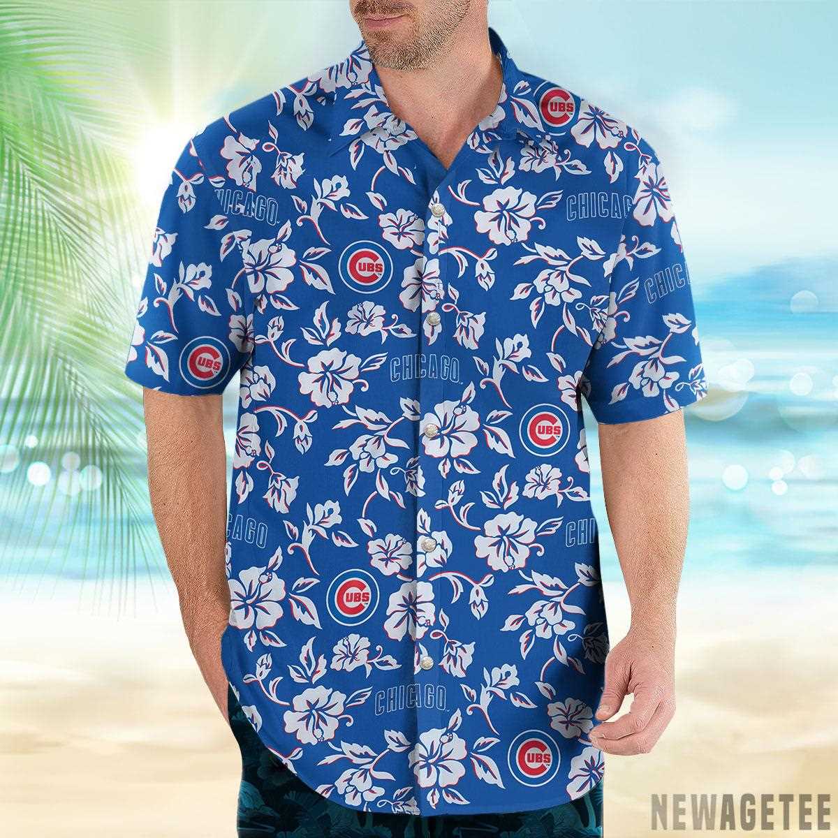 Mlb Chicago Cubs Game Day Performance Hawaiian Shirt