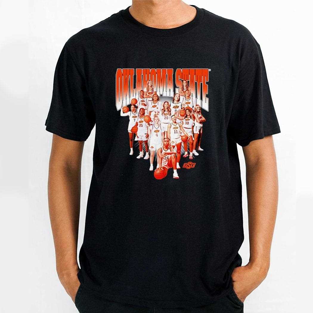 Oklahoma State Ncaa Womens Basketball Team Players Shirt