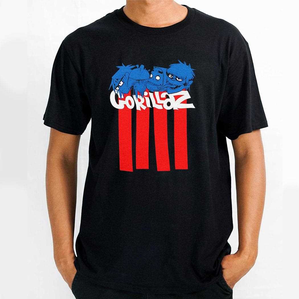 Pez Heads Gorillaz Shirt