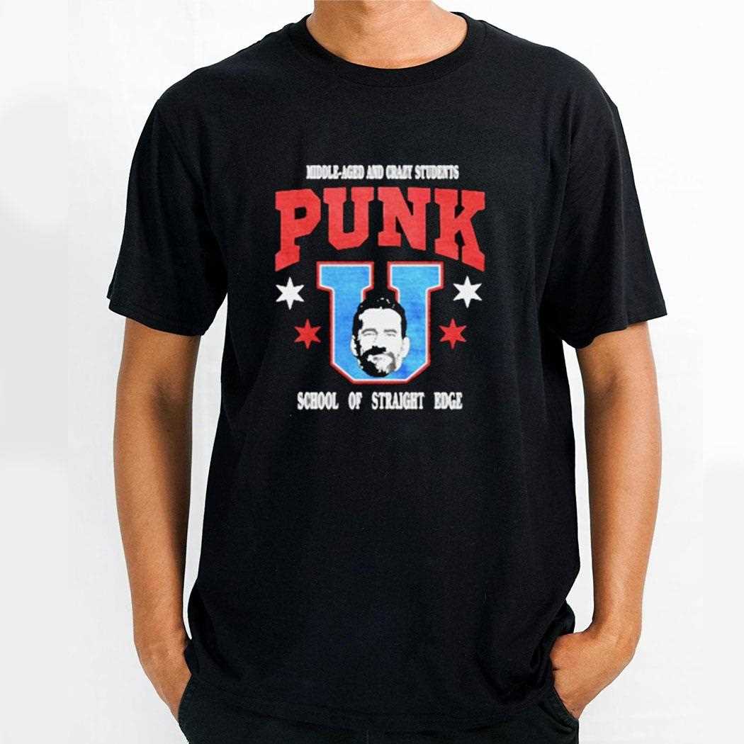 Punk U Terry Punk School Of Straigh Edge Shirt