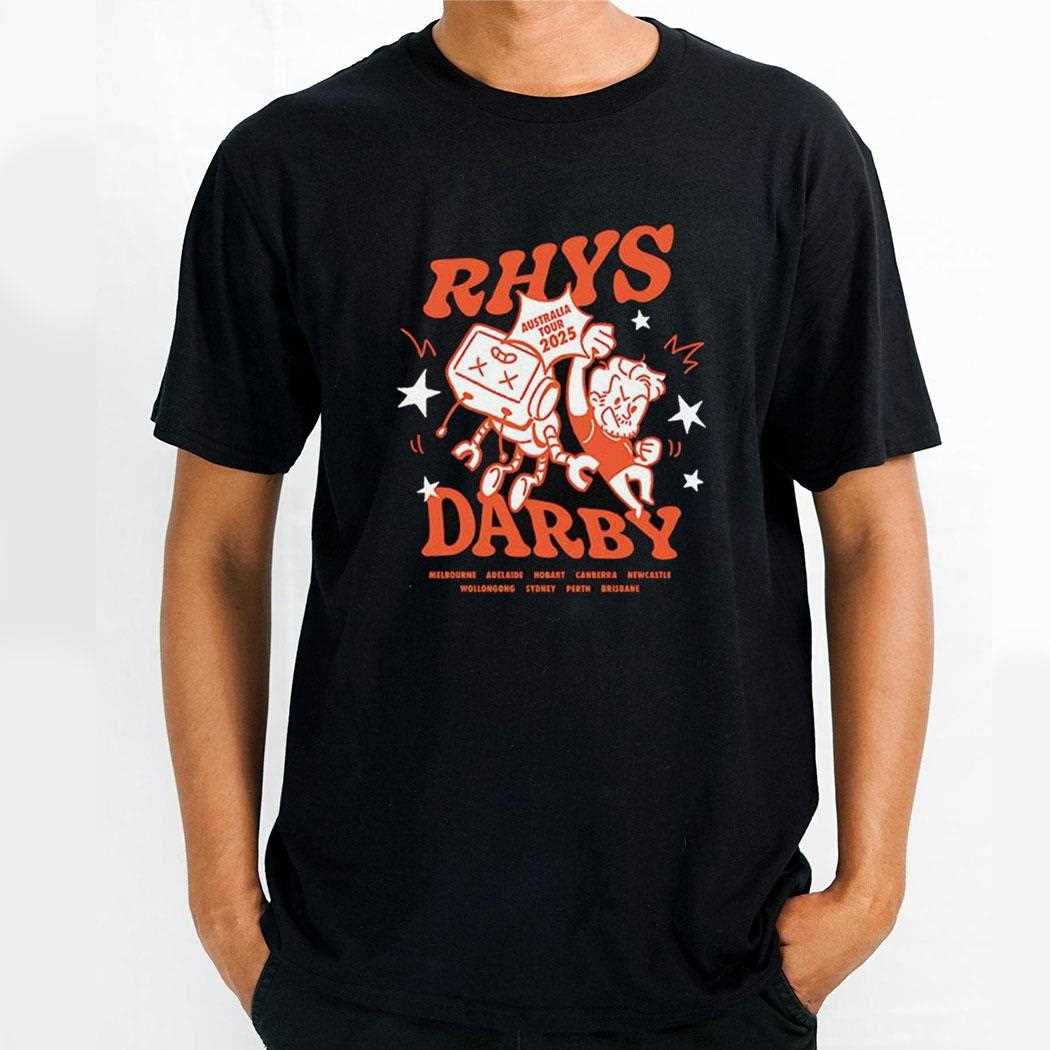 Rhys Darby Australia Tour 2025 Shirt Rhys Darby Australia Tour 2025 Shirt