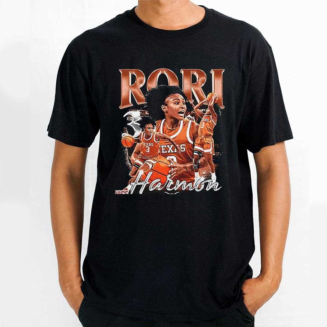 Rori Harmon Texas Longhorns Womens Basketball Court Commander Shirt