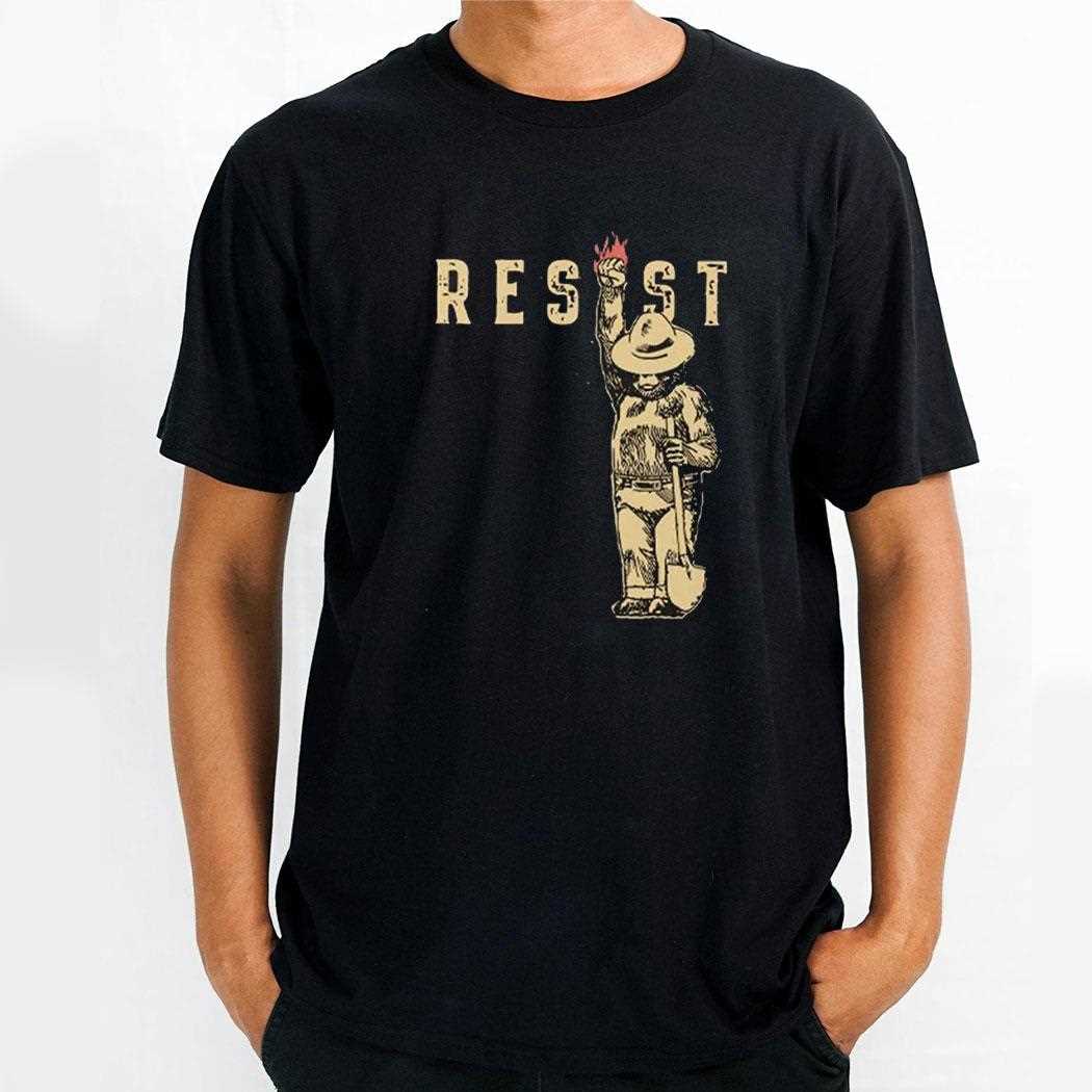 Smokey Bear Resist Shirt Smokey Bear Resist Shirt