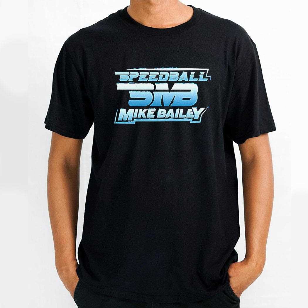 Speedball Mike Bailey Smb Aew Shirt
