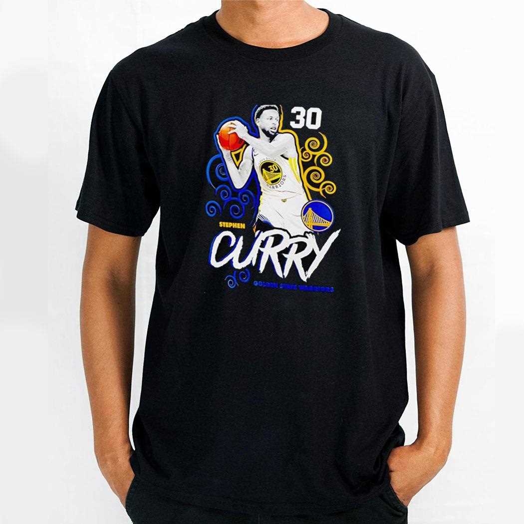 Stephen Curry 30 Golden State Warriors Player Basketball Shirt
