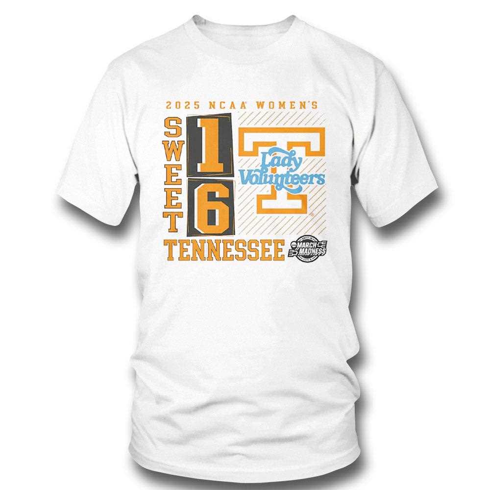 Tennessee Volunteers 2025 Ncaa Womens Basketball Tournament March Madness Sweet 16 No Look Pass Shirt