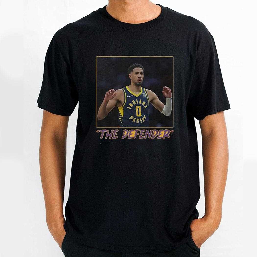 Tyrese Haliburton The Defender Indiana Pacers Shirt