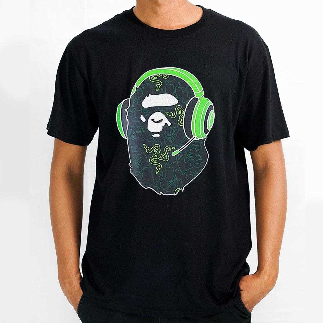W2c Bape X Razer Shirt W2c Bape X Razer Shirt