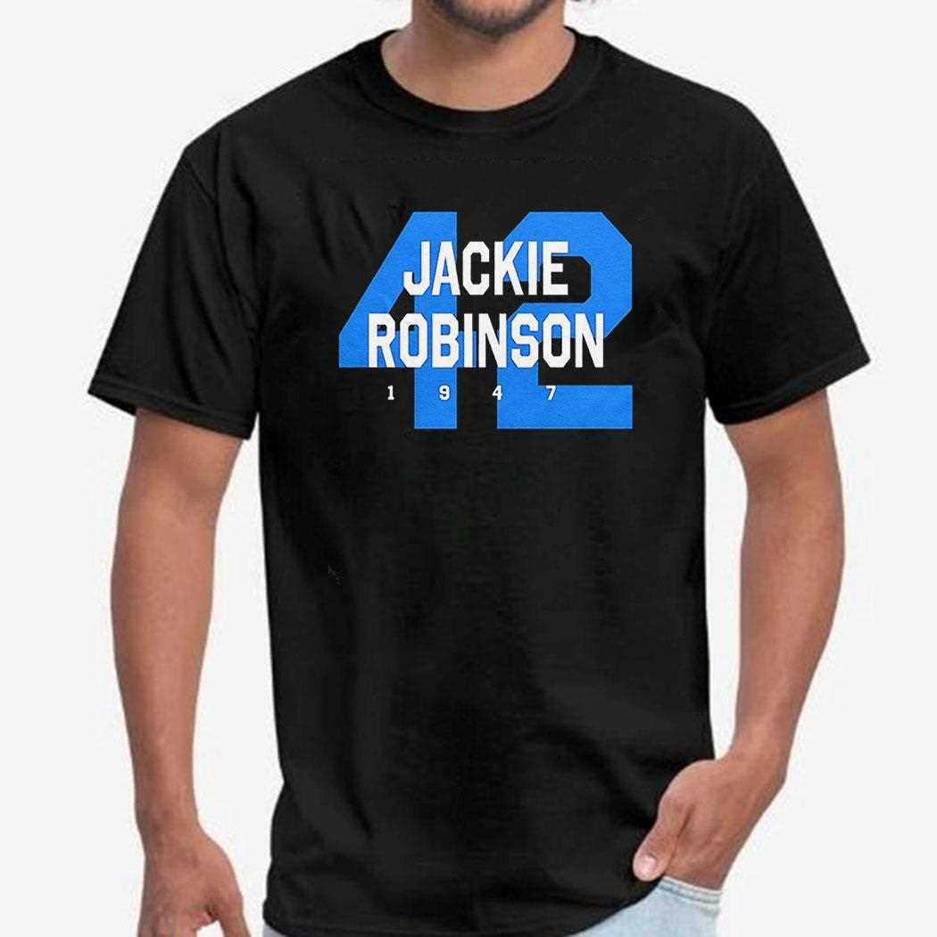 42 Jackie Robinson 1947 Shirt