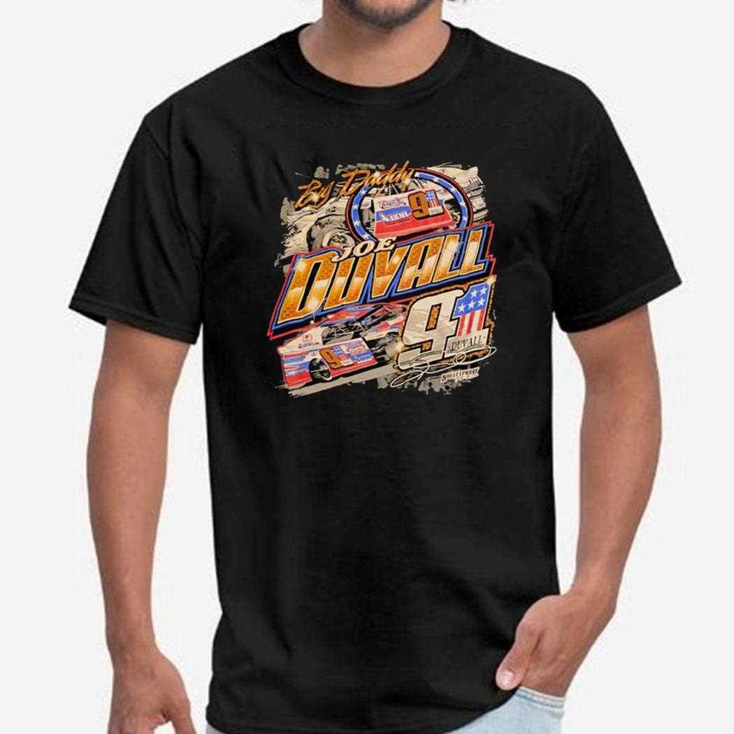 Big Daddy Joe Duvall 91 Racing Signature Shirt Big Daddy Joe Duvall 91 Racing Signature Shirt