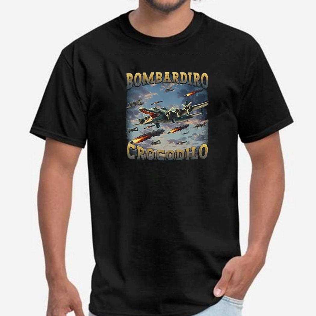 Bombardiro Crocodilo Shirt