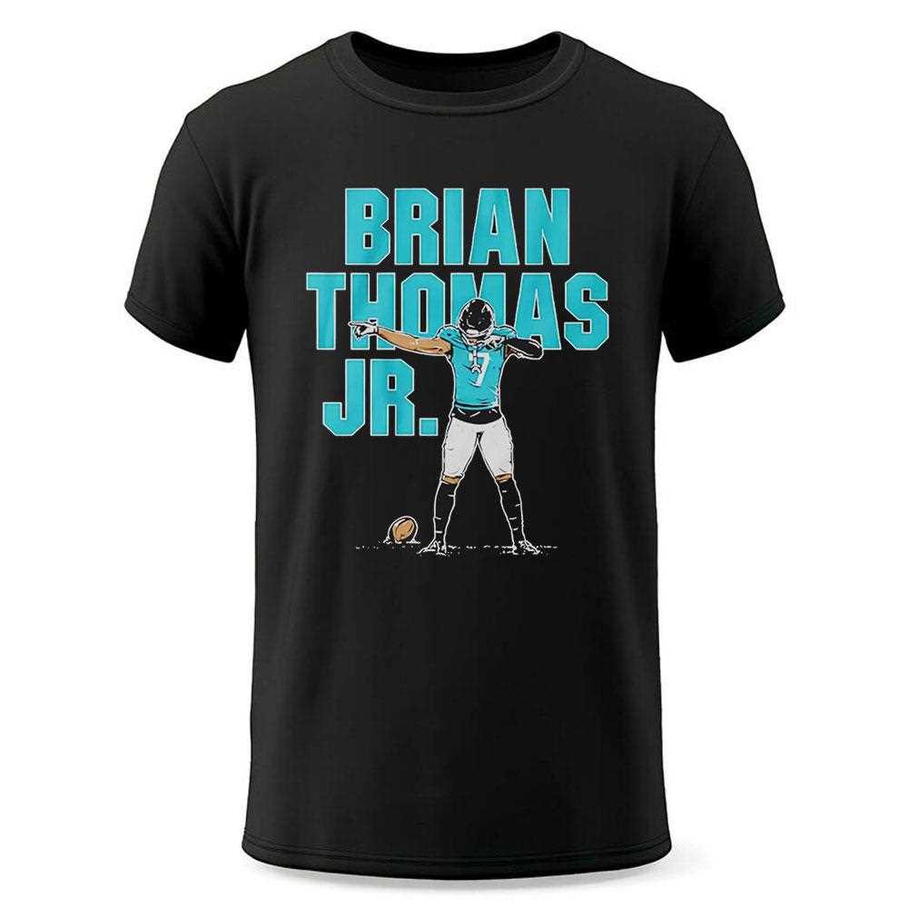 Brian Thomas Jr Jacksonville Jaguars Superstar Pose Shirt Brian Thomas Jr Jacksonville Jaguars Superstar Pose Shirt
