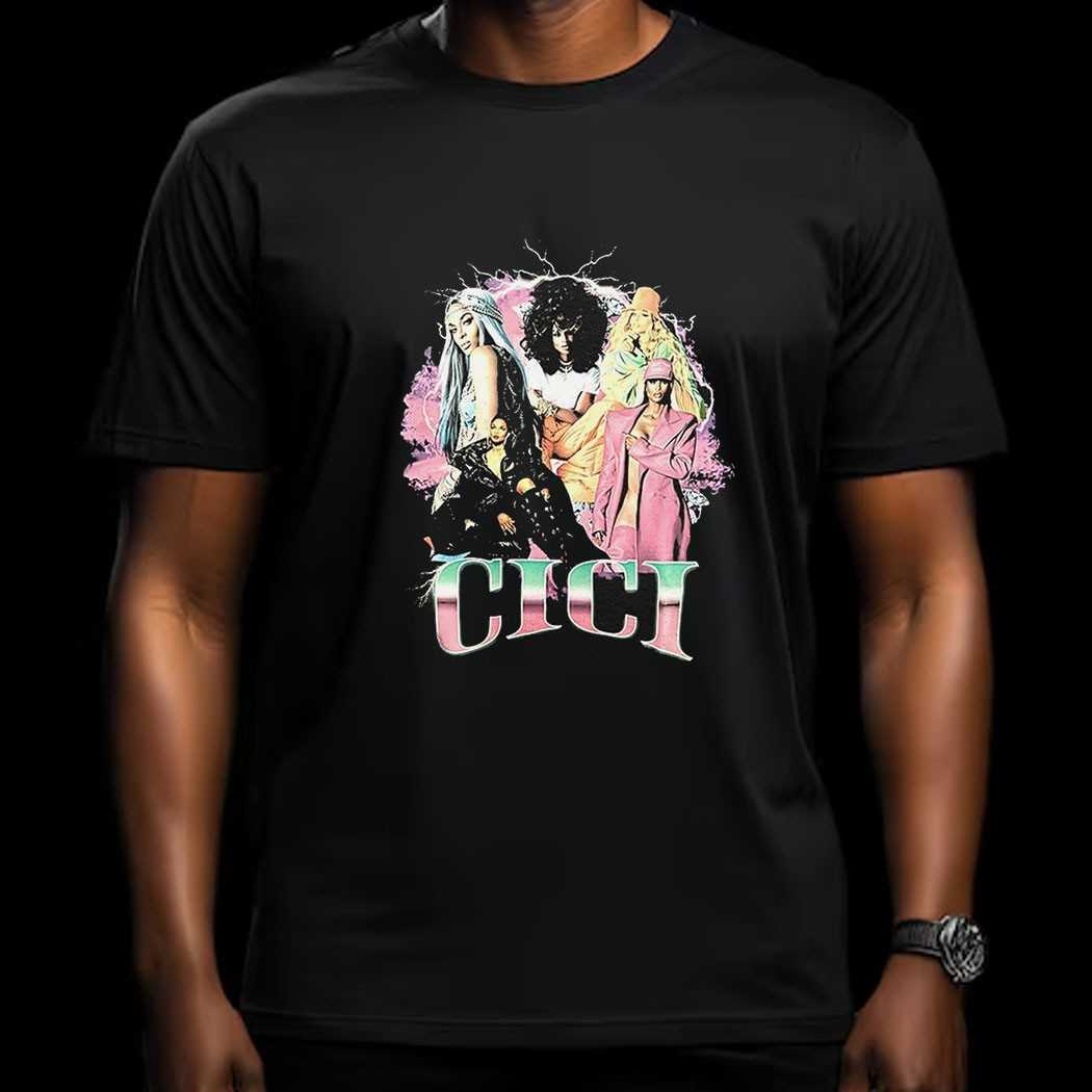 Cici Fashion Icon Collage Shirt
