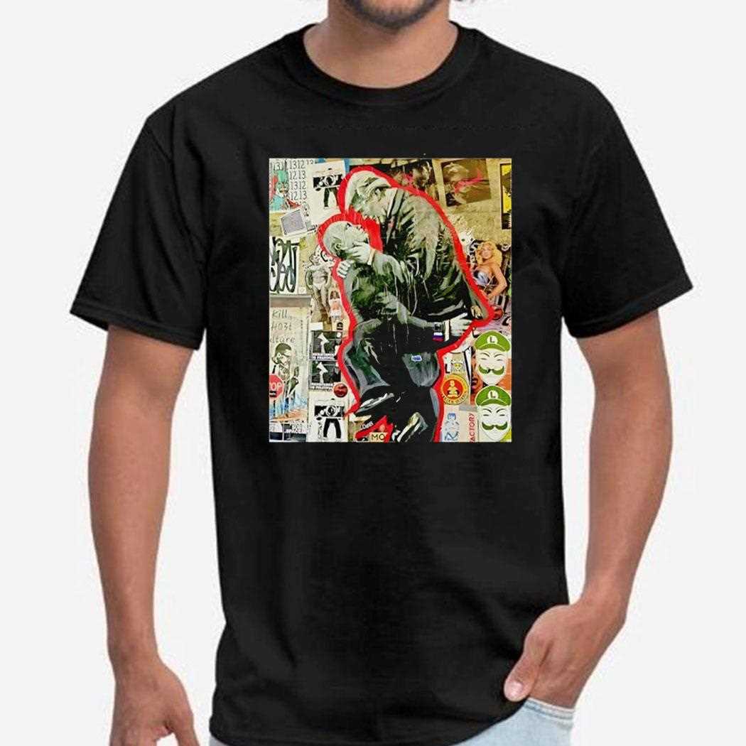 Donald Trump X Putin Street Art In Vancouver Canada Shirt