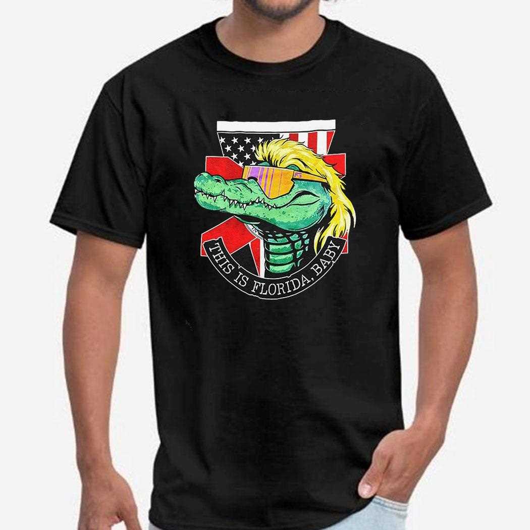 Gator This Is Florida Baby Shirt
