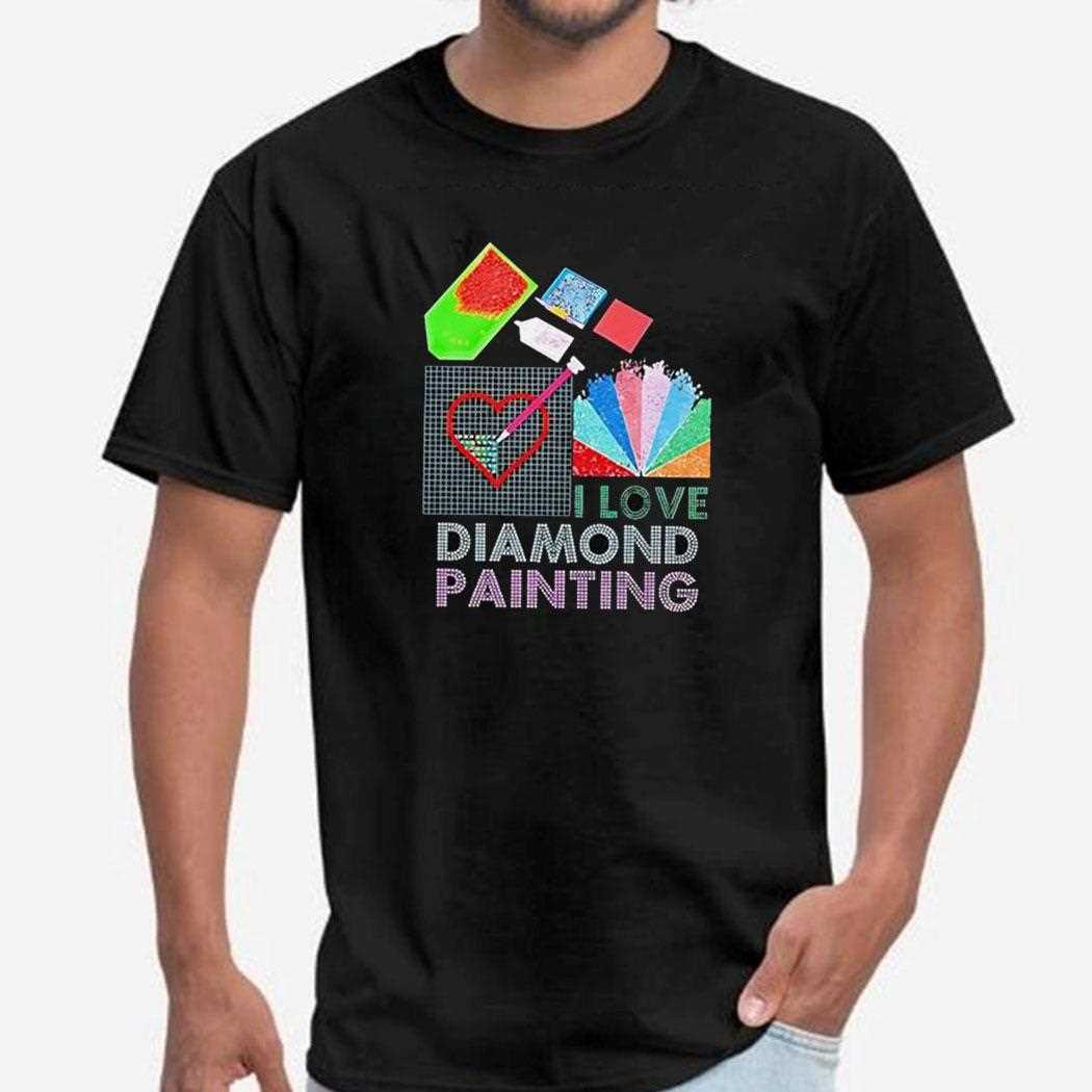 I Love Diamond Painting Shirt