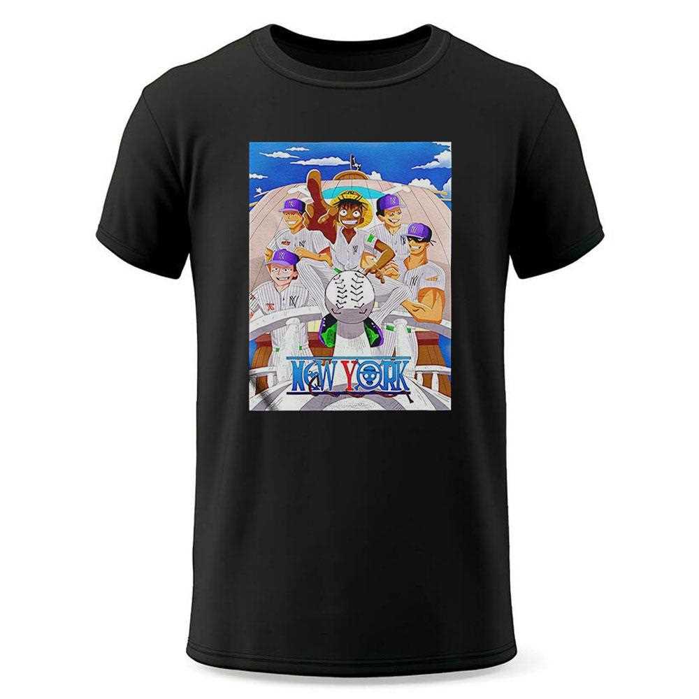 Jazz New York Yankees X One Piece Vintage Shirt Jazz New York Yankees X One Piece Vintage Shirt