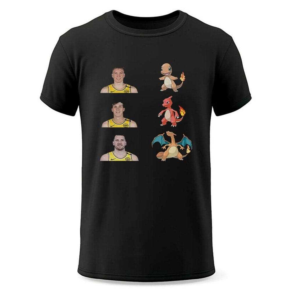 Lakers Charmander Evolution Meme Shirt Lakers Charmander Evolution Meme Shirt