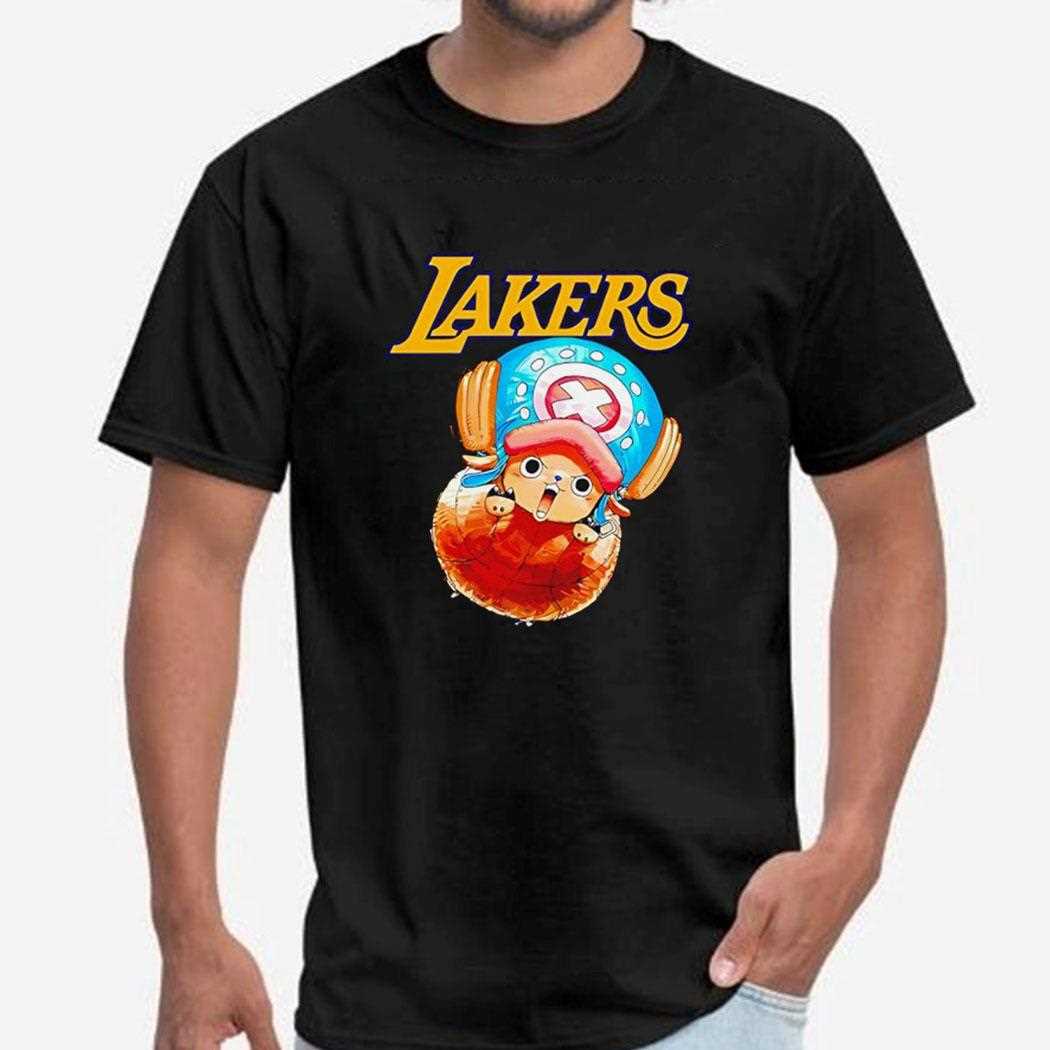 Los Angeles Lakers X One Piece Chopper Nba Shirt