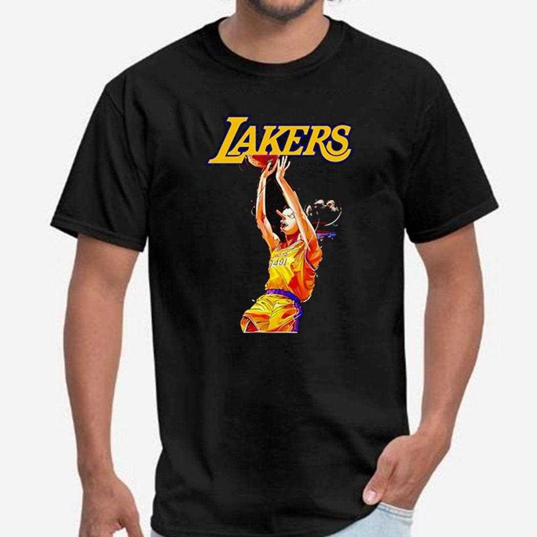 Los Angeles Lakers X One Piece Usopp Nba Shirt