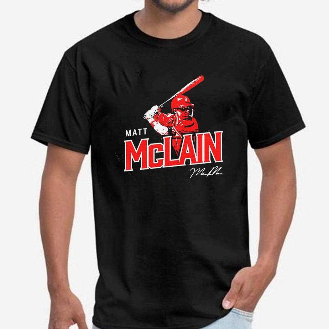 Matt Mclain Cincinnati Reds Baseball Ready To Strike Shirt