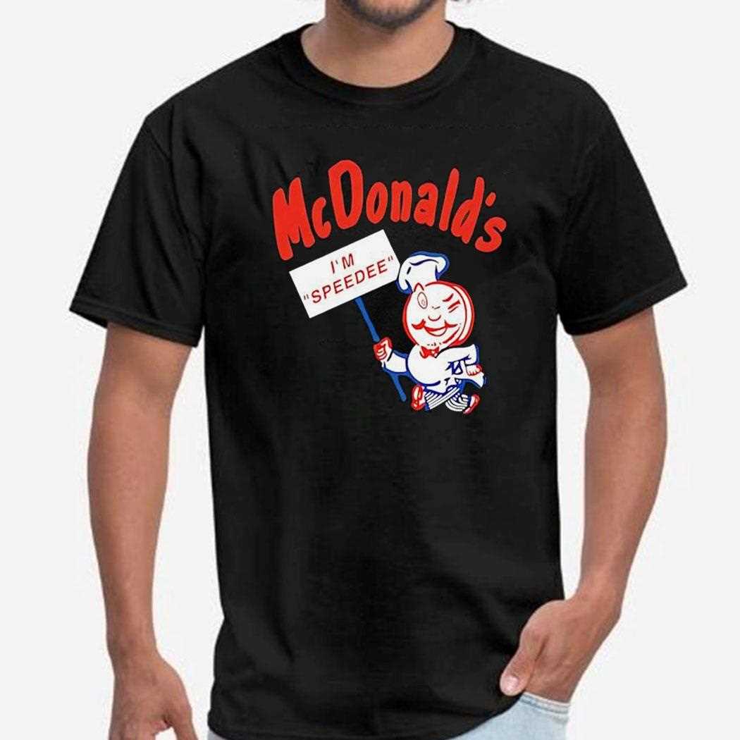 Mcdonalds Im Speedee Shirt