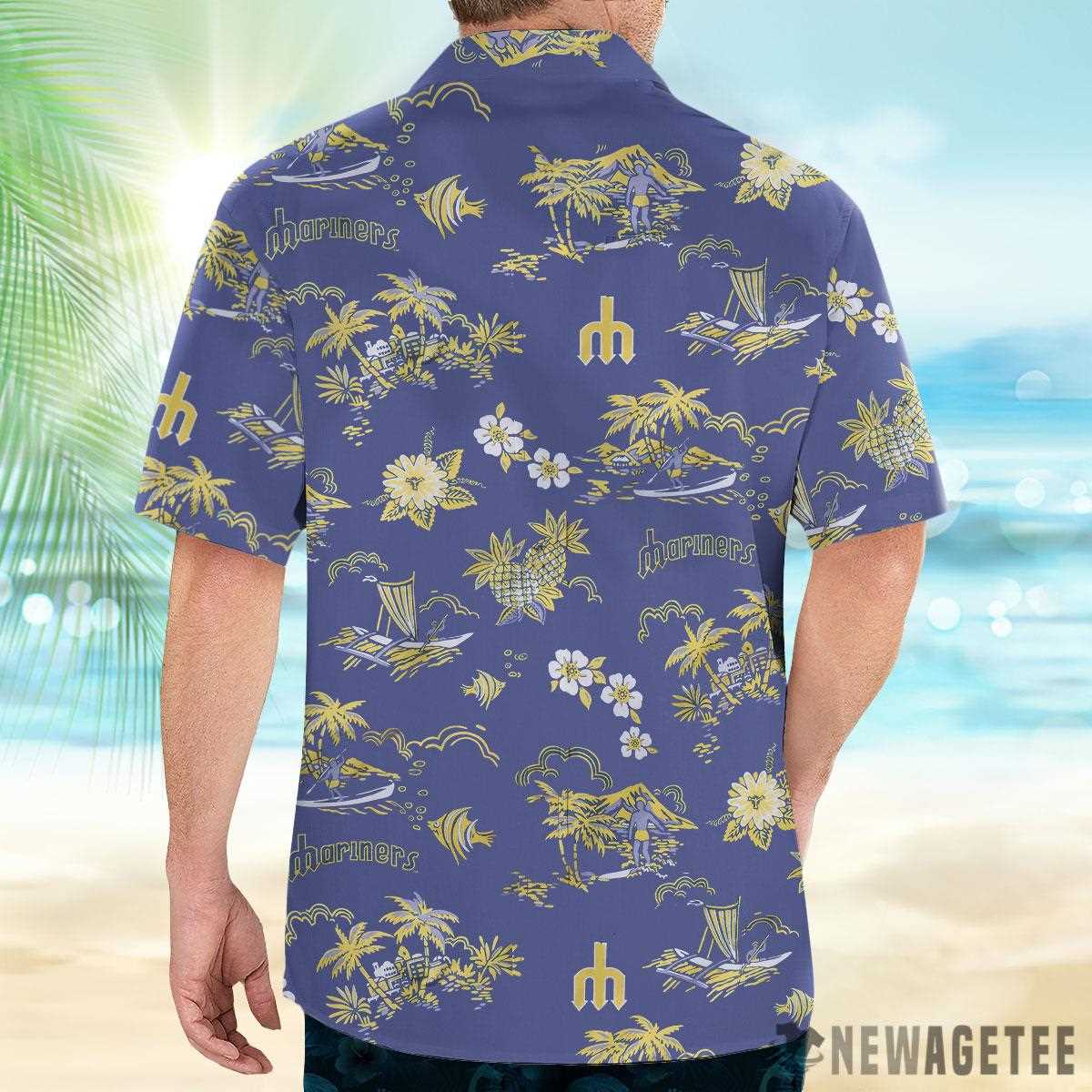 Mlb Seattle Mariners Game Day Performance Hawaiian Shirt
