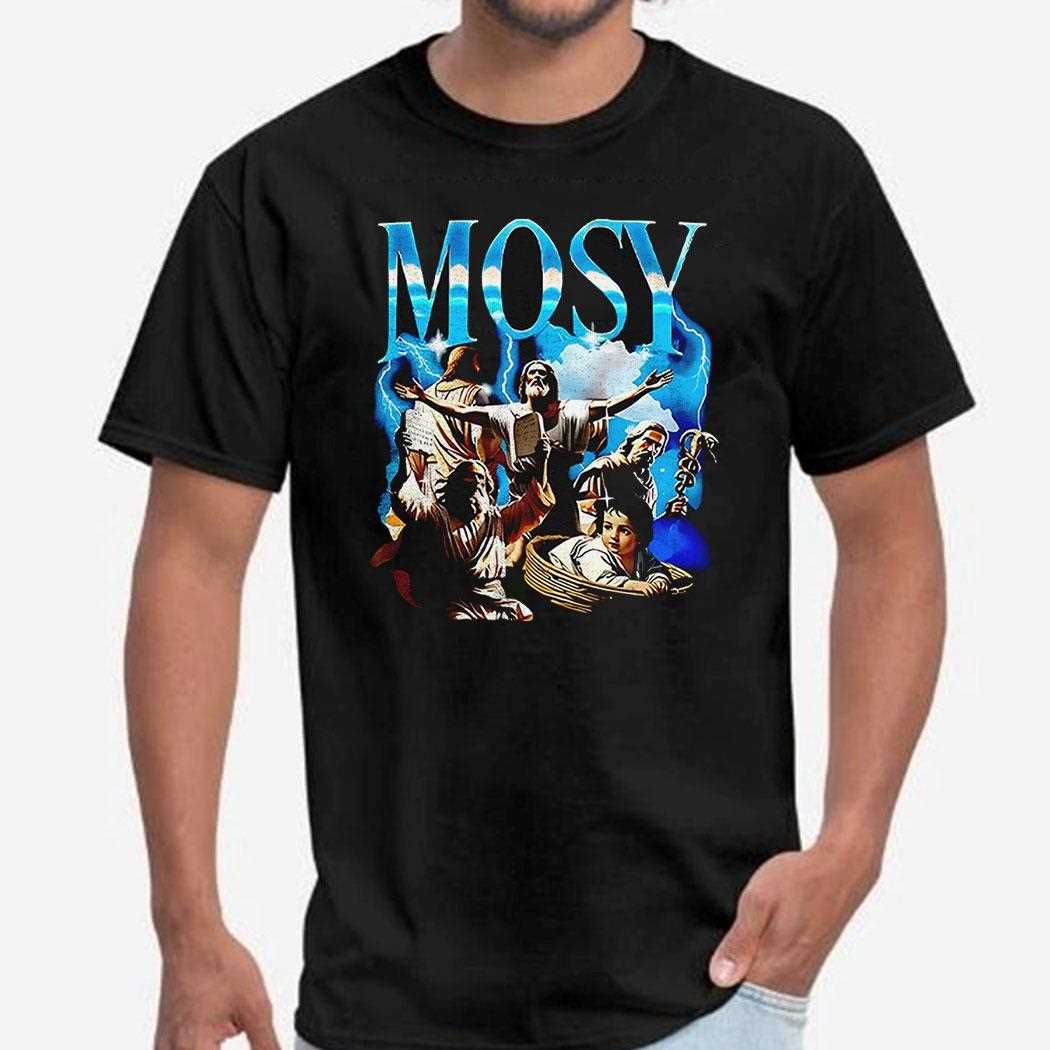 Moses Biblical Art Thunderstorm Shirt