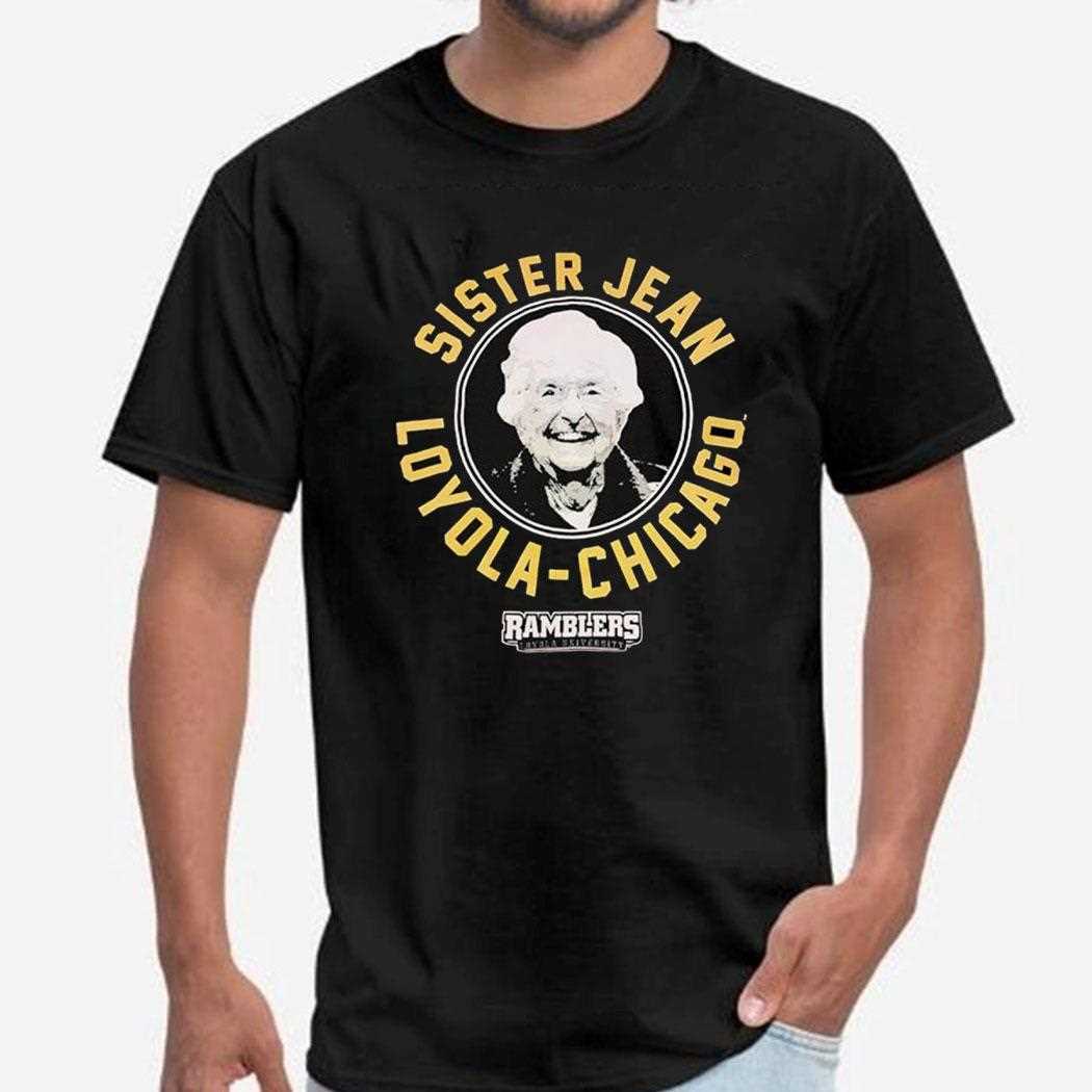 Sister Jean Loyola Chicago Ramblers Maroon Shirt
