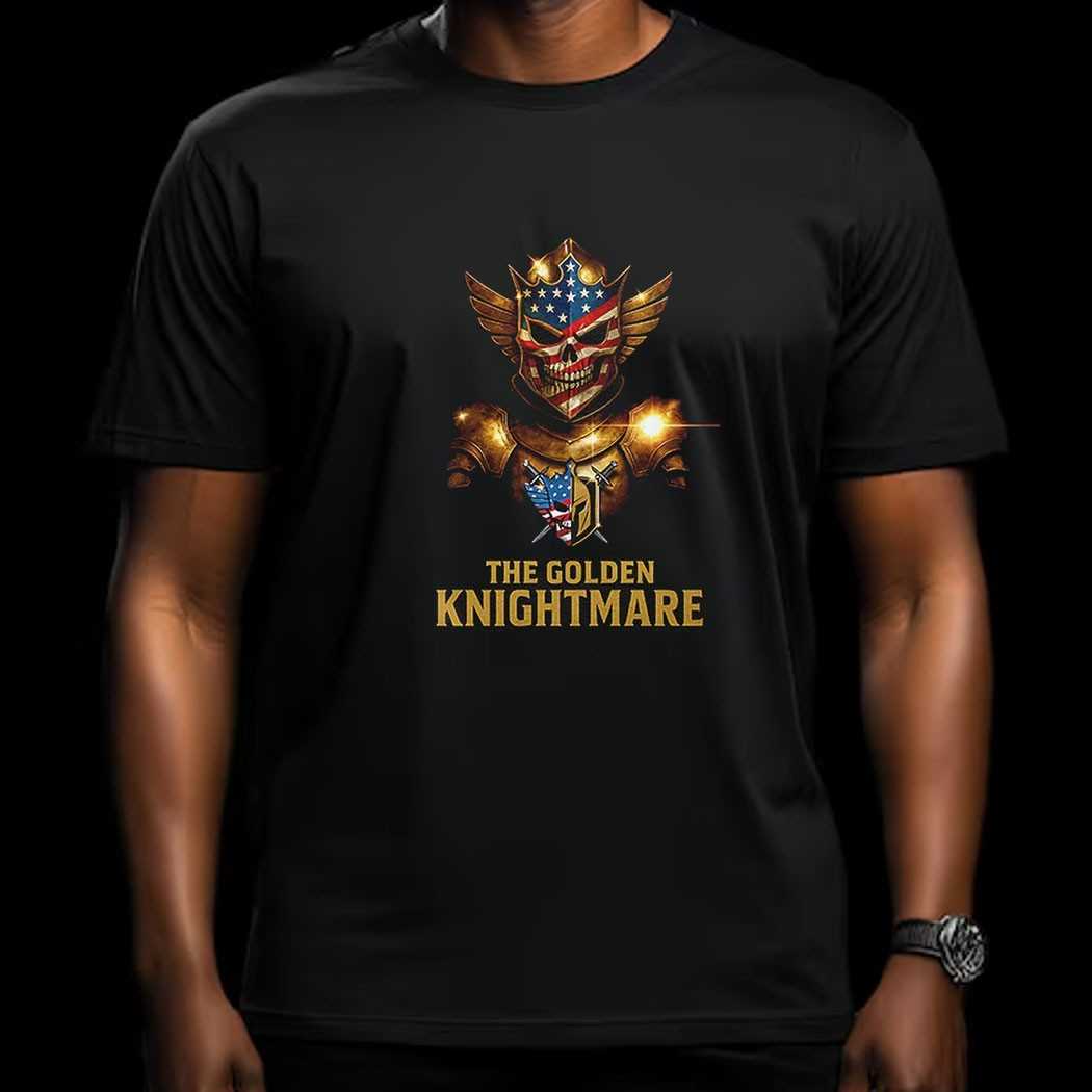 The Golden Knightmare Cody Rhodes Vegas Golden Knights Shirt